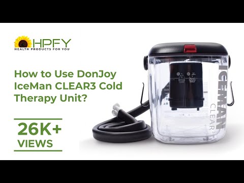  DonJoy IceMan CLEAR3 Cold Therapy Unit