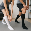 JOBST ActiveWear Knee High Compression Unisex Sock - Light Compression Support for Daily Comfort and Circulation