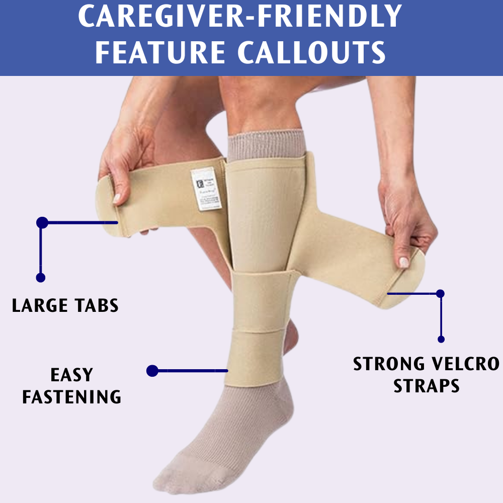 JOBST FarrowWrap STRONG Compression Legpiece – Tan - JOBST FarrowWrap STRONG Legpiece for Firm Leg Compression