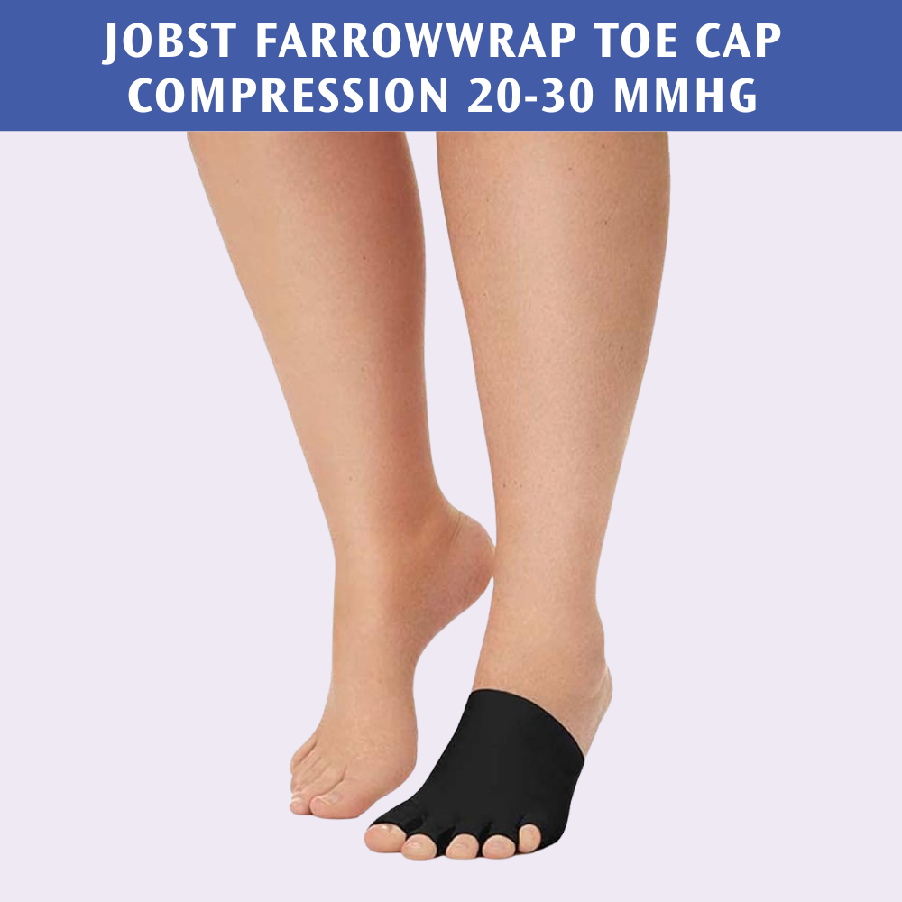 JOBST FarrowWrap Toe Cap Compression 20-30 mmHg - for Strong Toe Compression