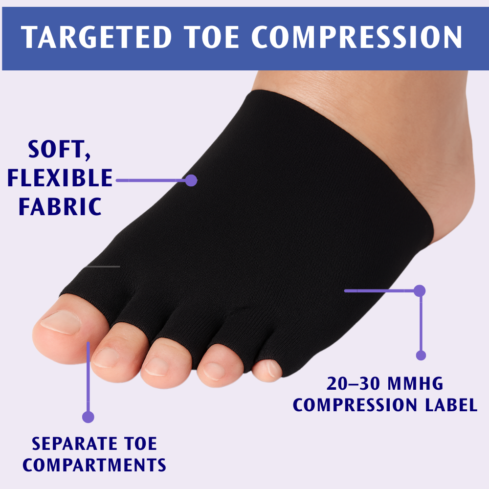 JOBST FarrowWrap Toe Cap Compression 15-20 mmHg - for Light Toe Compression