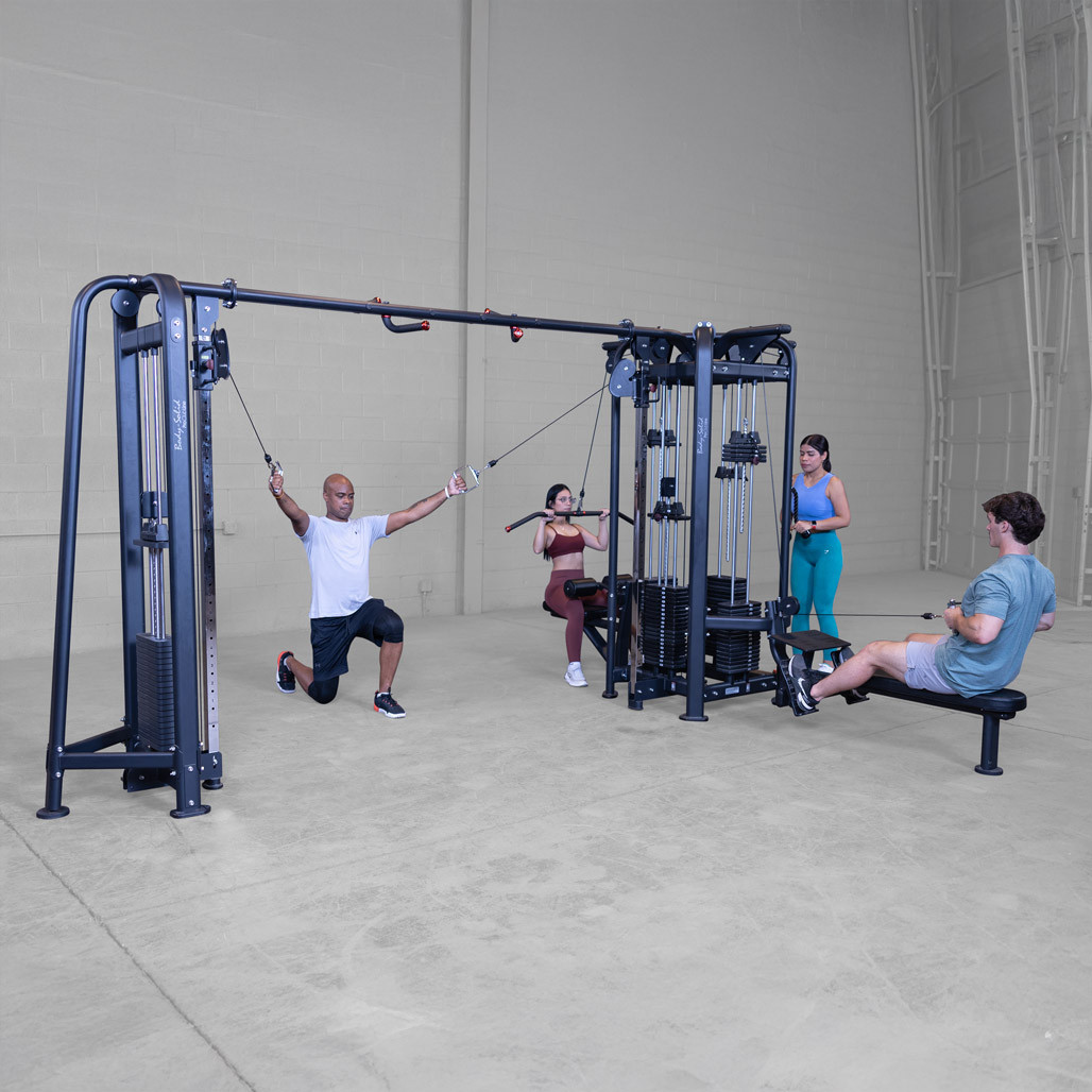 Body-Solid Pro ClubLine SJG500 Five-Stack Jungle Gym