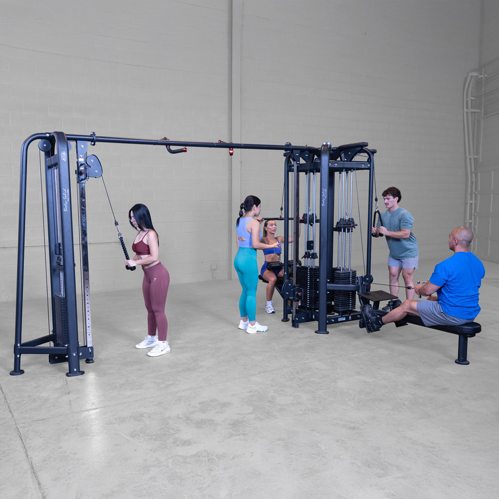 Body-Solid Pro ClubLine SJG500 Five-Stack Jungle Gym