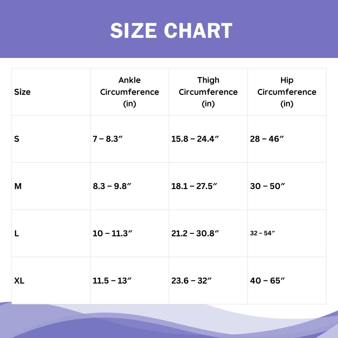 JOBST Relief Waist High 20-30mmHg Open Toe Compression Stockings-Petite