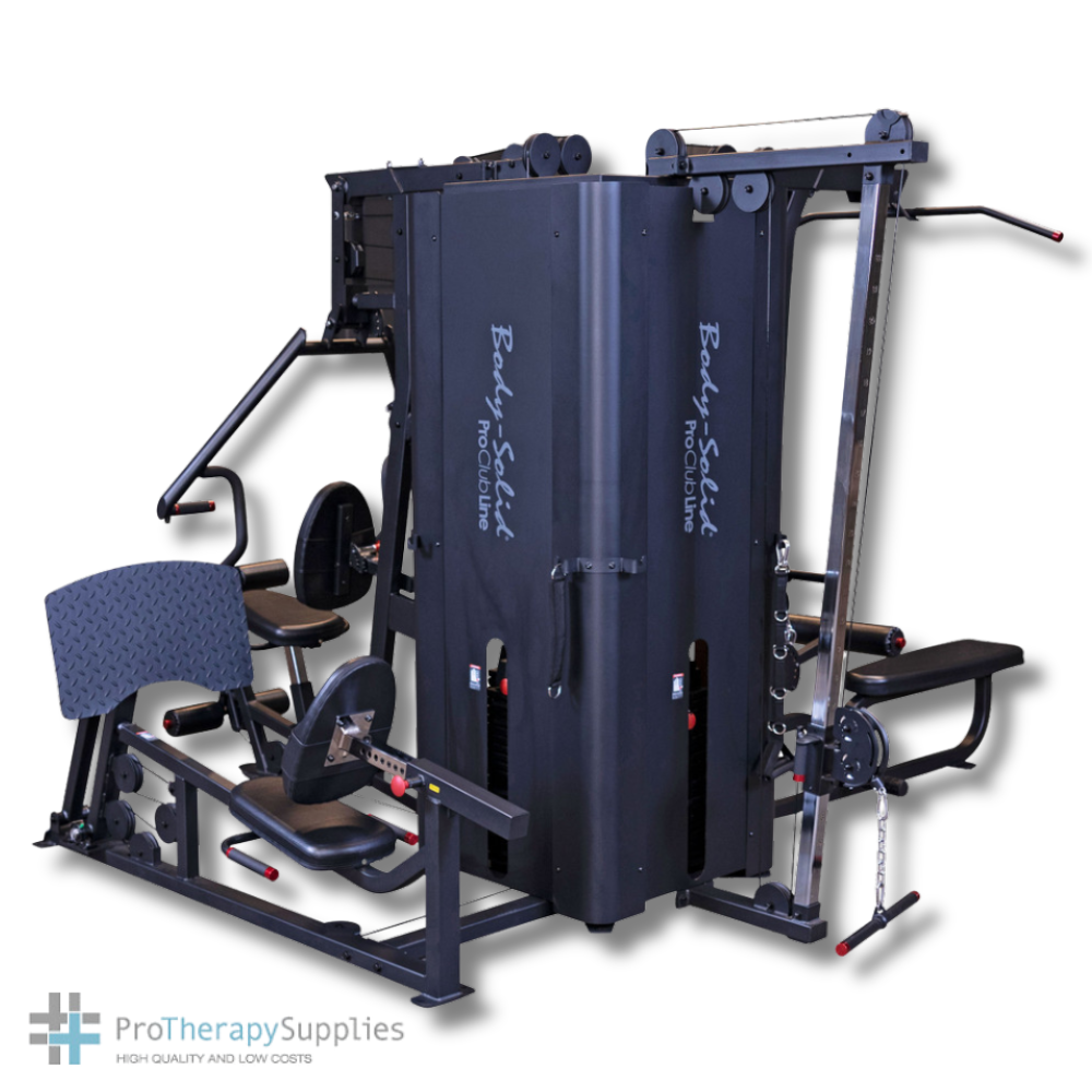 Body-Solid Pro Clubline S1000 Four-Stack Commercial Gym System