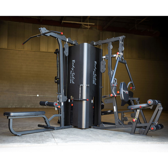 Body-Solid Pro Clubline S1000 Four-Stack Commercial Gym System