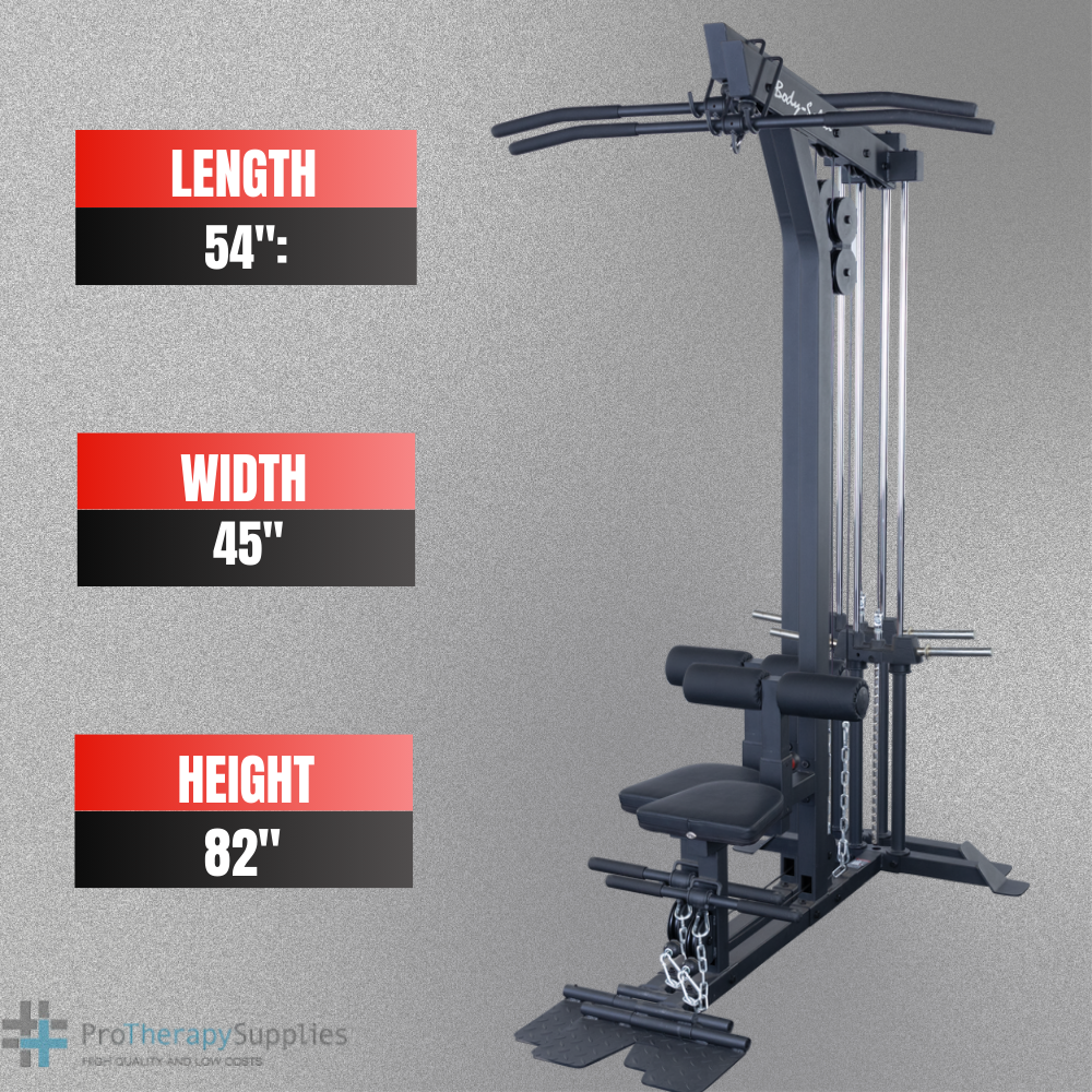 Body-Solid GLM85B Pro Lat Machine-Black – High-Performance Lat Pulldown Machine for Home & Commercial Gyms