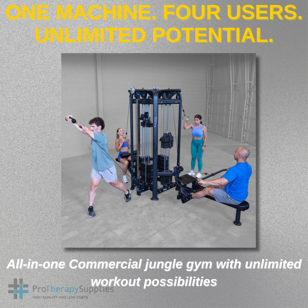 Body-Solid Pro ClubLine SJG Jungle Gym with Quad 210 lb. Stacks
