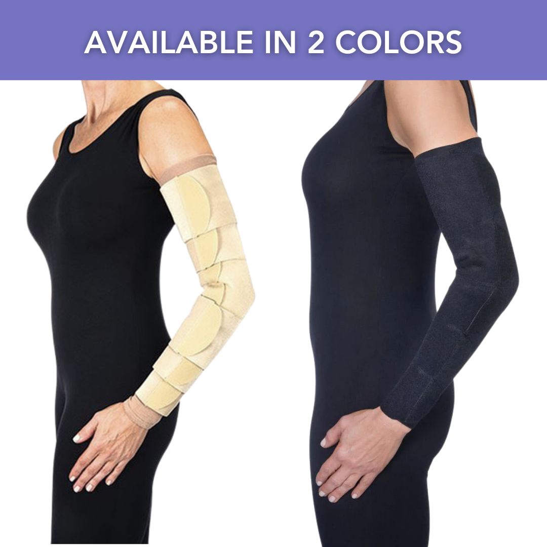 Jobst FarrowWrap LITE Ready-To-Wear Armpiece Left - Adjustable Compression Support for Left Arm Swelling