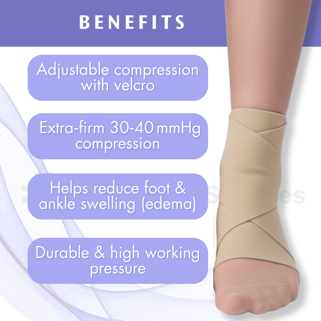 FarrowWrap Basic Footpiece - Tan - Comfortable Foot Support for Daily Use