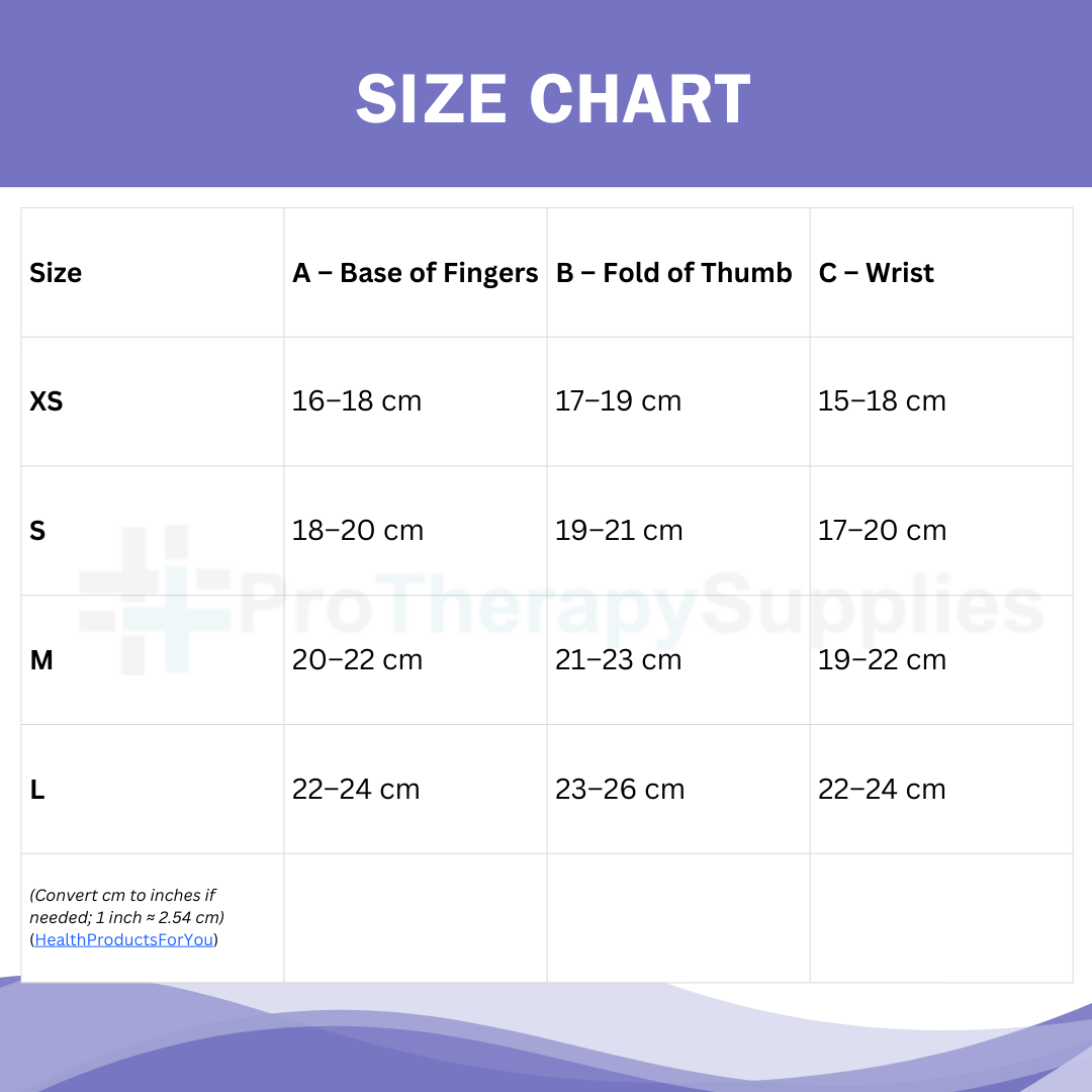 JOBST Farrowwrap Lite Gauntlet Ambidextrous With Foam–Tan - Light Compression Support for Hand Swelling and Daily Use