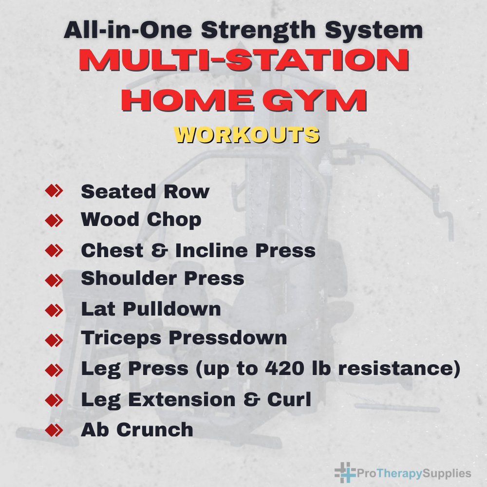 Body-Solid G9B Multi-Station Gym – Dual-Stack Home & Light Commercial Strength Training System