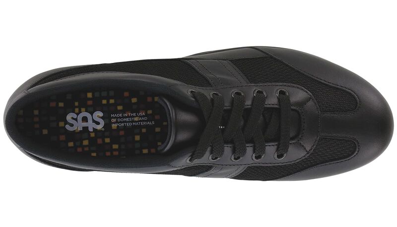 SAS Reverie Non Slip Lace Up Footwear- Black - Stay Steady and Comfortable at Work With SAS Reverie