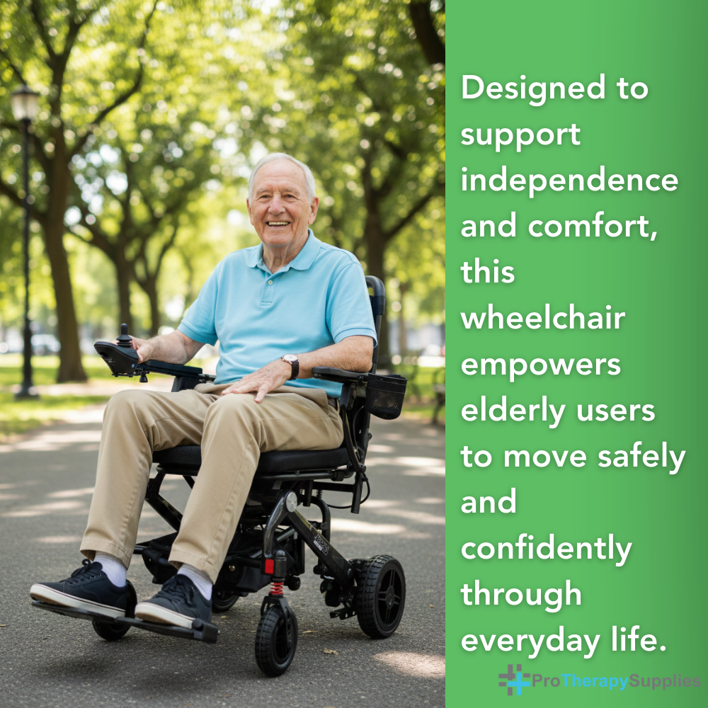 JAZZY® CARBON Power Wheelchair – Ultra-Light Carbon Fiber Design with Travel-Ready Performance