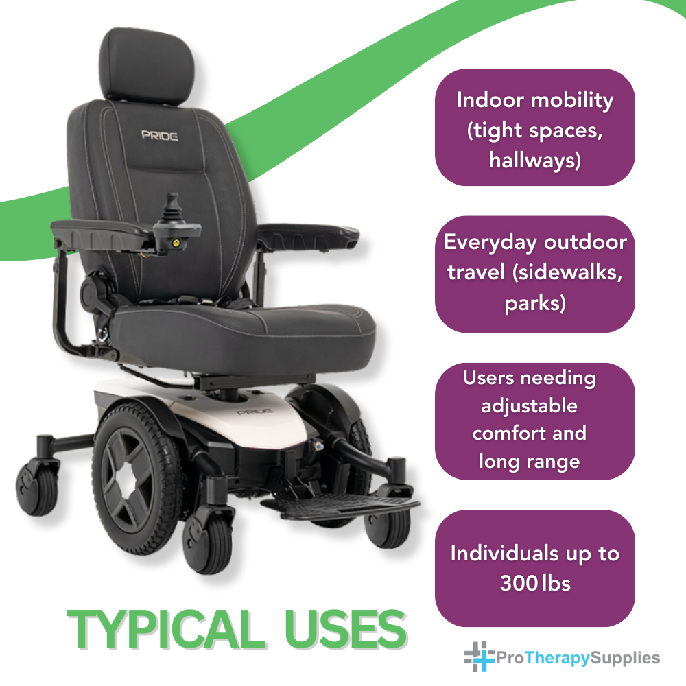 Jazzy® EVO 613Li Power Wheelchair – Compact, Lithium-Powered Mobility with Indoor & Outdoor Performance