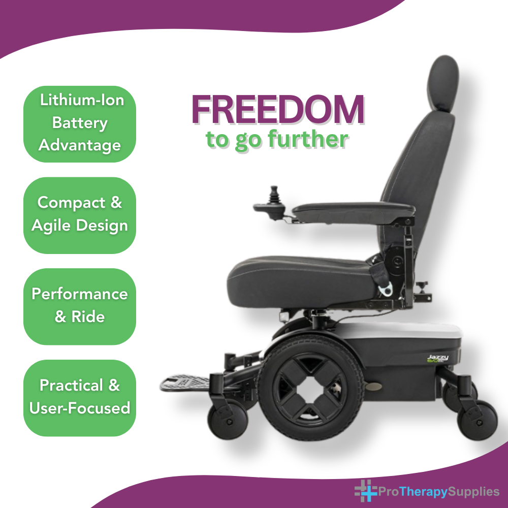 Jazzy® EVO 613Li Power Wheelchair – Compact, Lithium-Powered Mobility with Indoor & Outdoor Performance