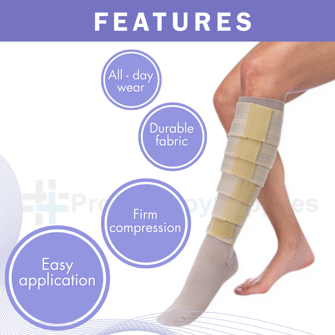 JOBST FarrowWrap Classic Legpiece – Tan - Reliable Compression Support for The Lower Leg