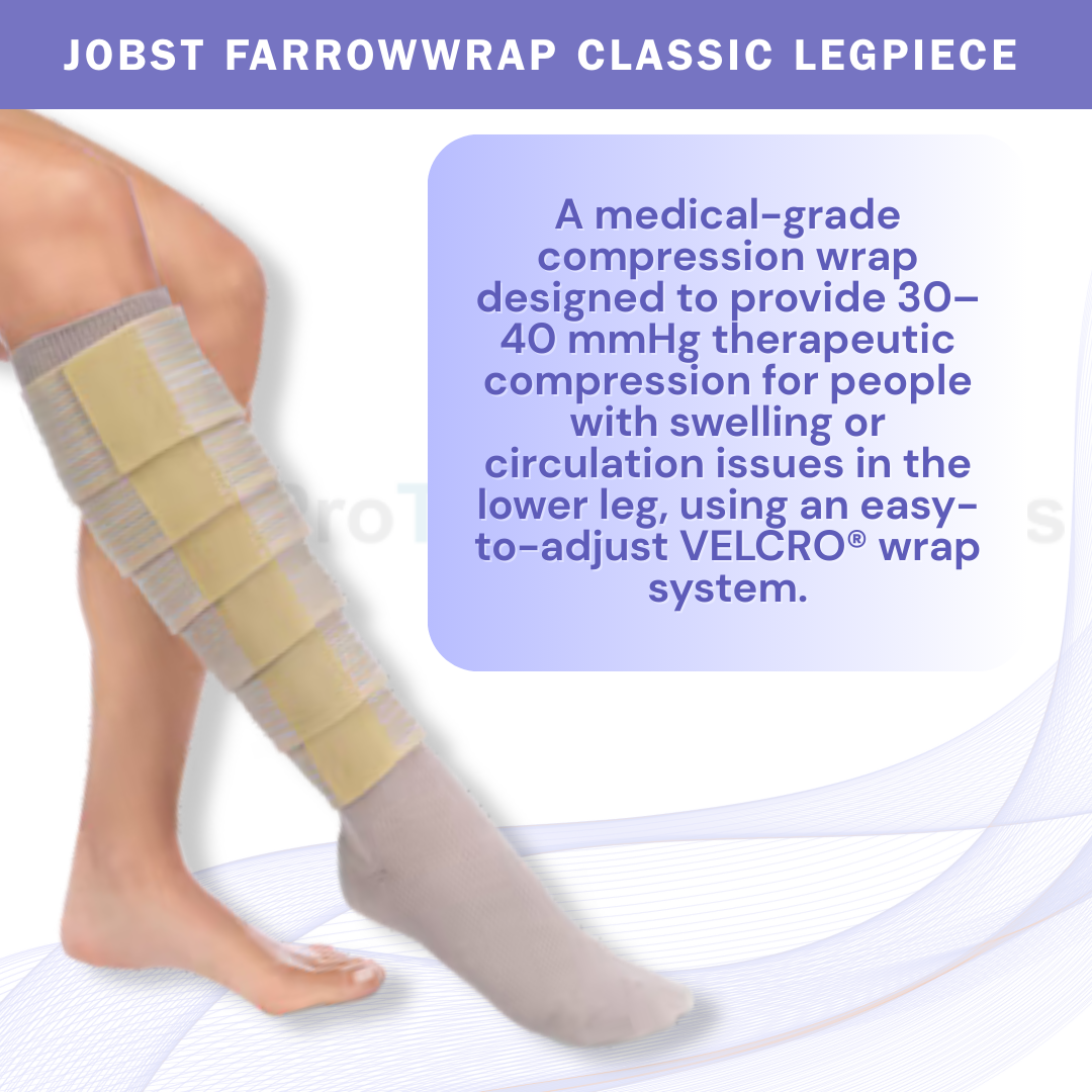 JOBST FarrowWrap Classic Legpiece – Tan - Reliable Compression Support for The Lower Leg