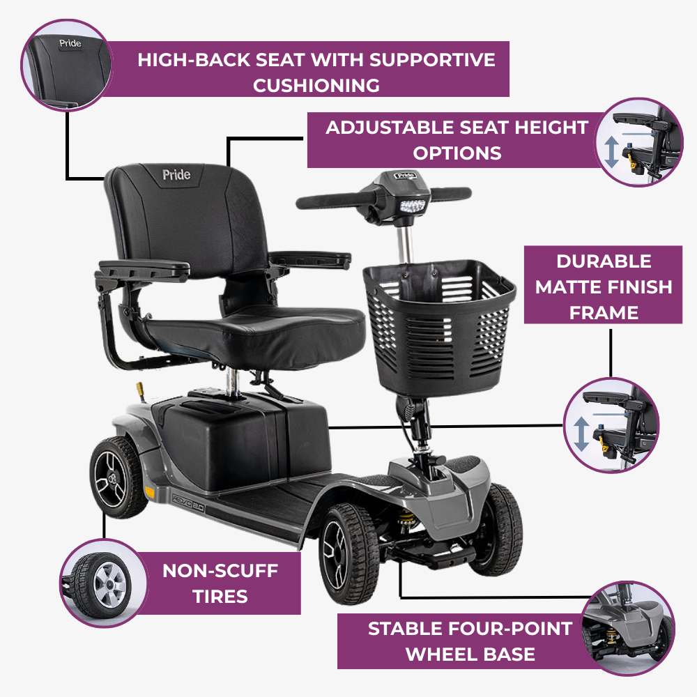 Pride Mobility Revo 2.0 4-Wheel Scooter