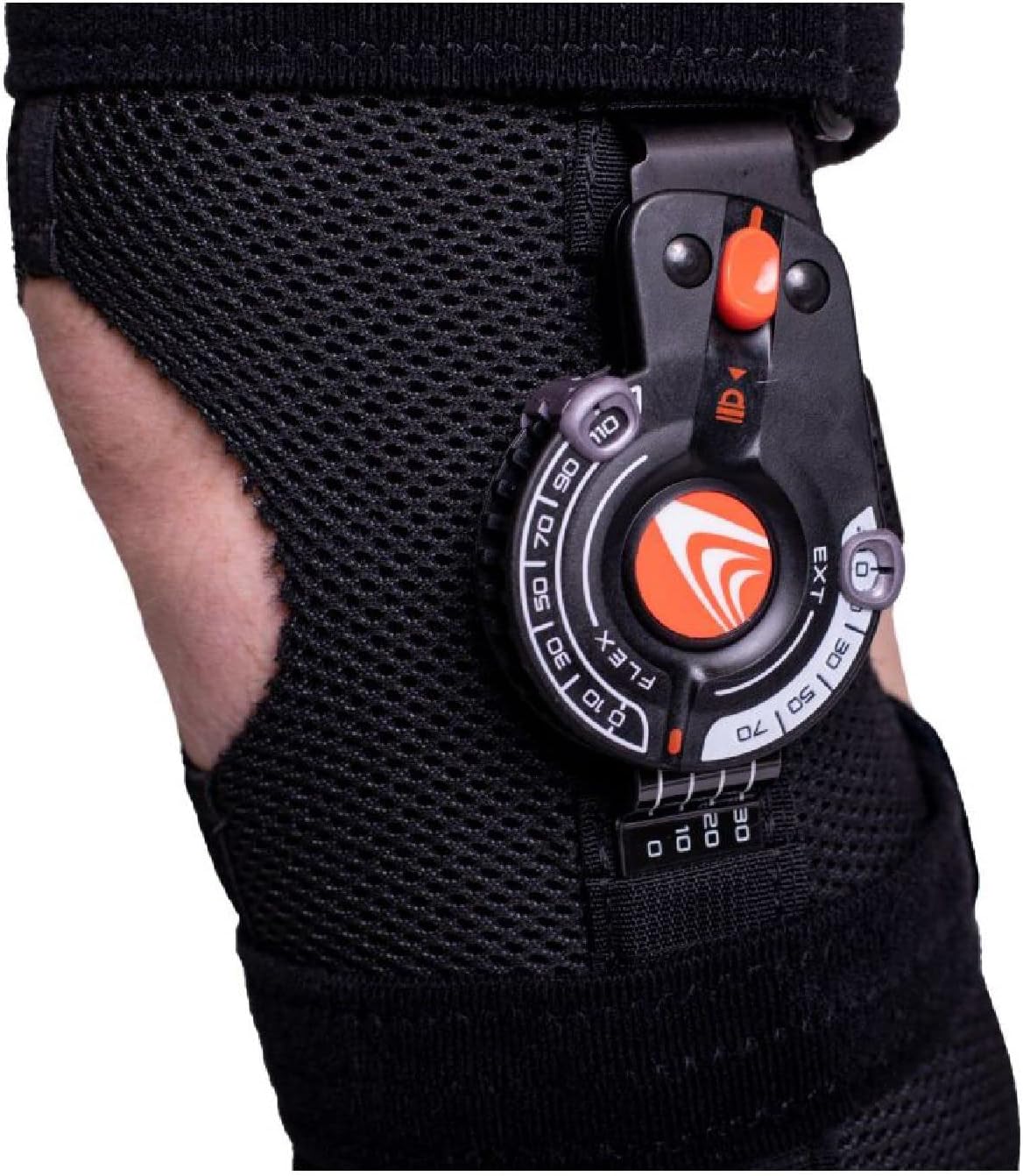 Breg Recover Knee Brace Airmesh Open Back Wraparound - Short - for Daily Knee Support and Stability