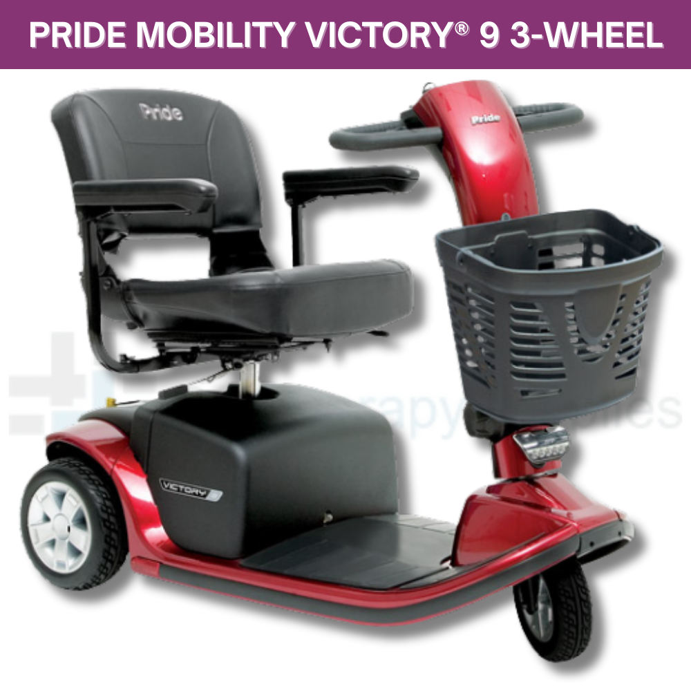 Pride Mobility Victory 9 3-wheel Scooter