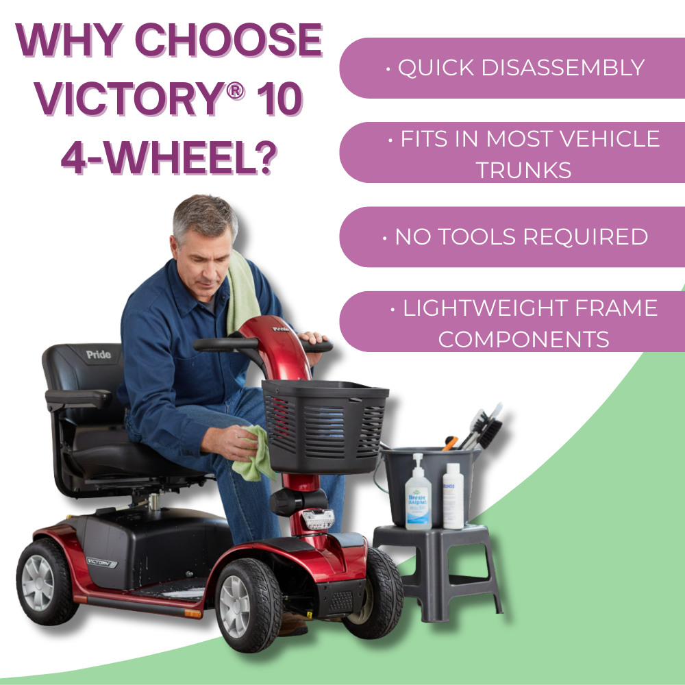 Pride Mobility Victory 10 4-wheel Scooter