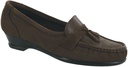 SAS Women's Taylor Slip On Wedge – Brown Turf | Comfort and Style in Every Step