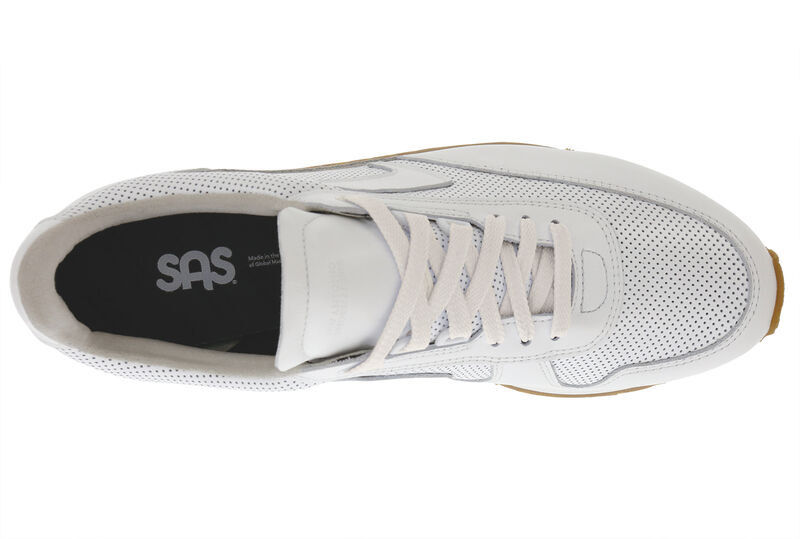 SAS Men's 7eventy6ix-Y Lace Up Sneaker Footwear - Blanc