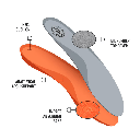 Anodyne No. 85 Women's Sport Double Depth Stretch (Gen 1) - Black