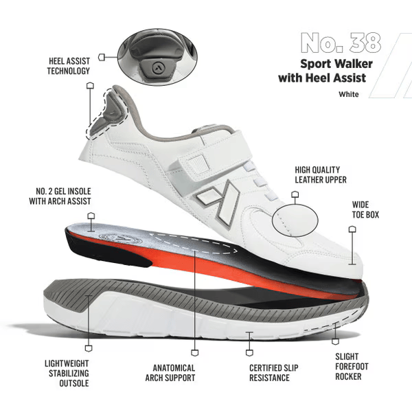 Anodyne No. 38 Men's Sport Walker w/ Heel Assist (Gen 2)