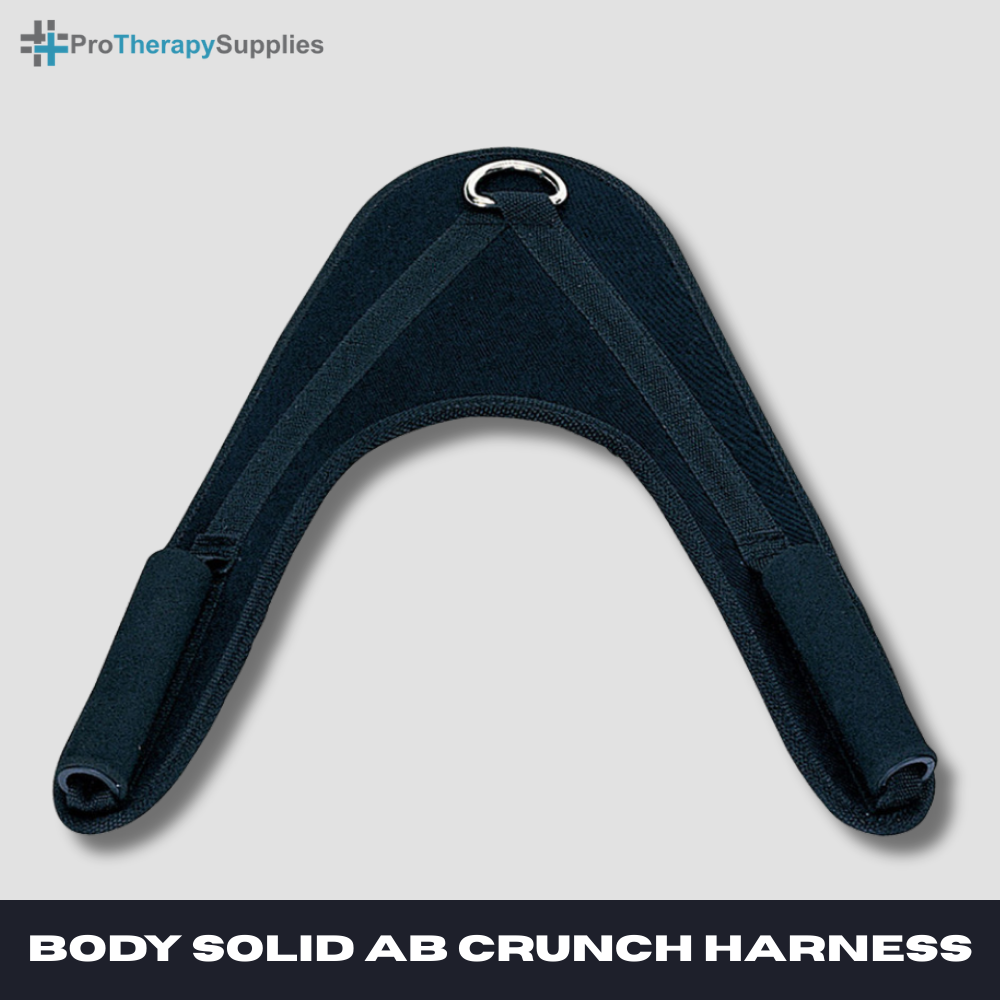 Body-Solid Ab Crunch Harness | Cable Machine Core Training Attachment