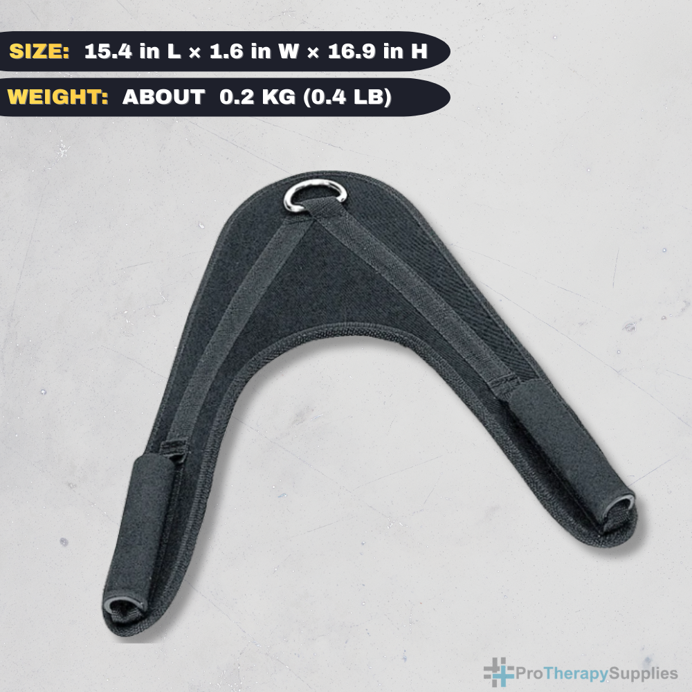 Body-Solid Ab Crunch Harness | Cable Machine Core Training Attachment