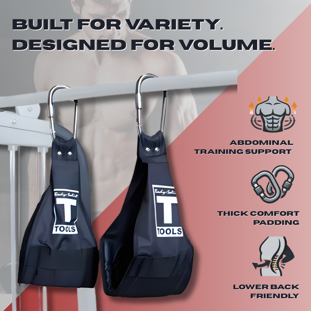 Body-Solid Gut Blaster Ab Slings Hanging Abdominal Training Straps