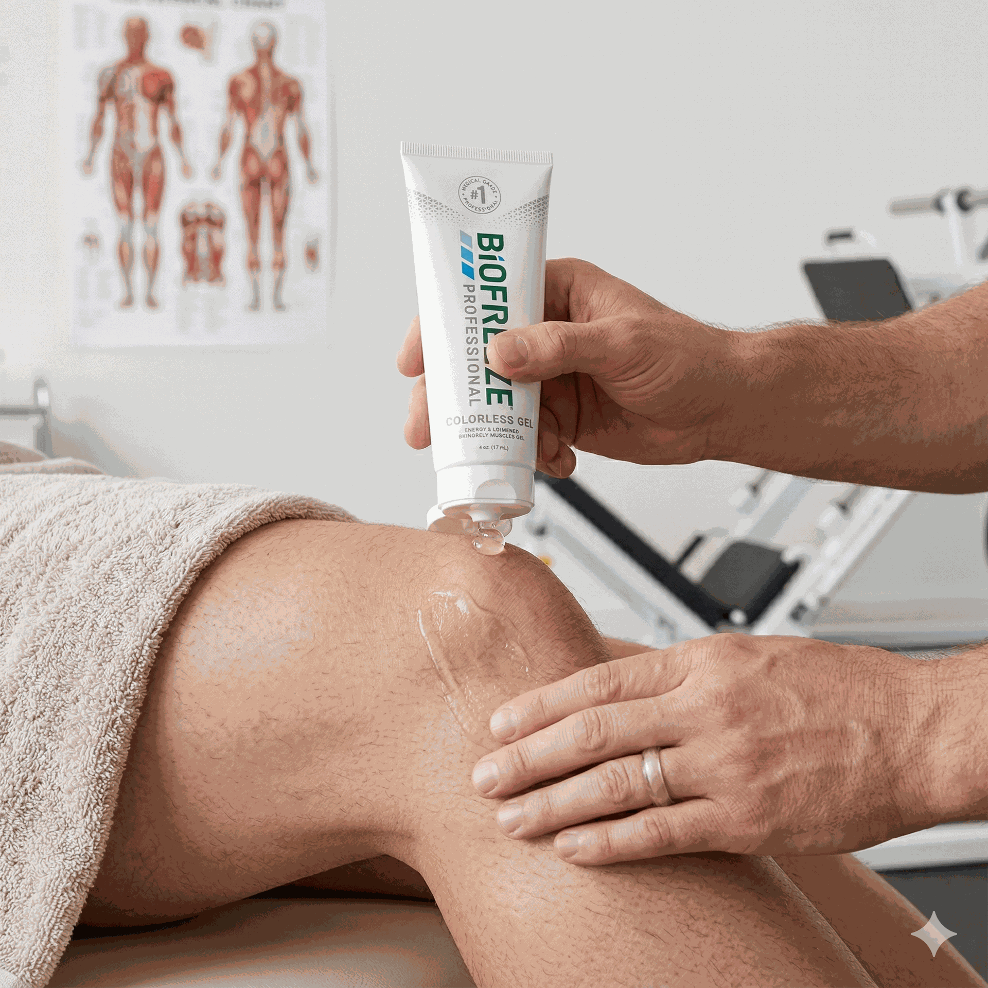 Biofreeze Professional Pain Relief Gel 4 oz Tube Colorless