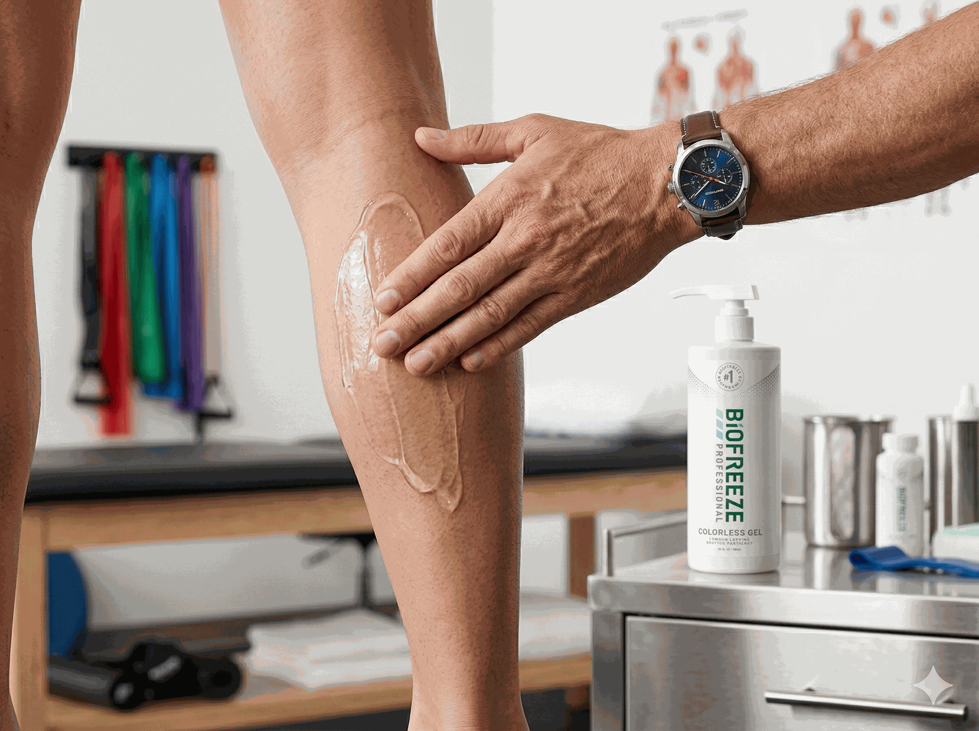  Biofreeze Professional Pain Relief Gel 32 oz Pump Colorless