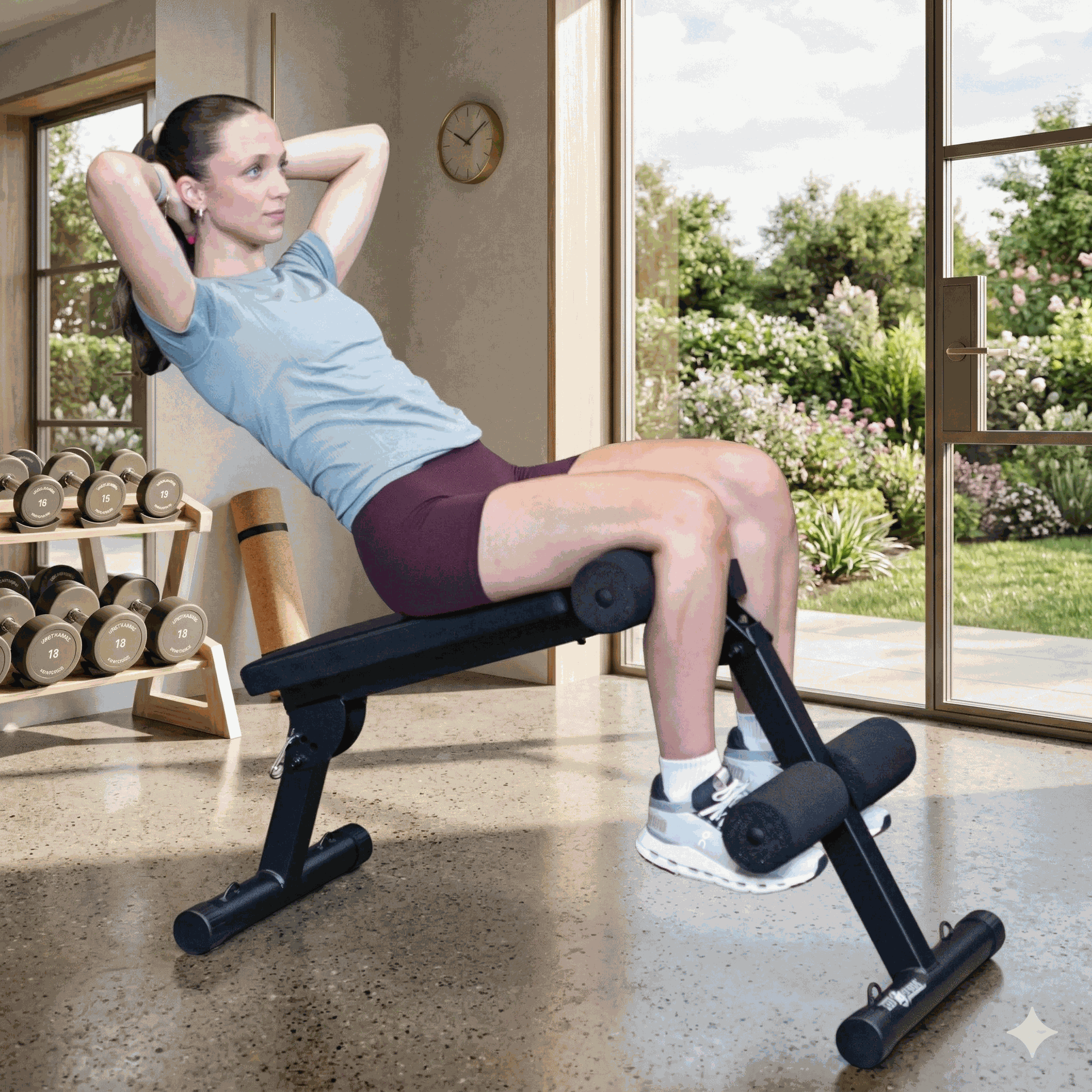 Body Solid - BFAB10B Ab Crunch Bench