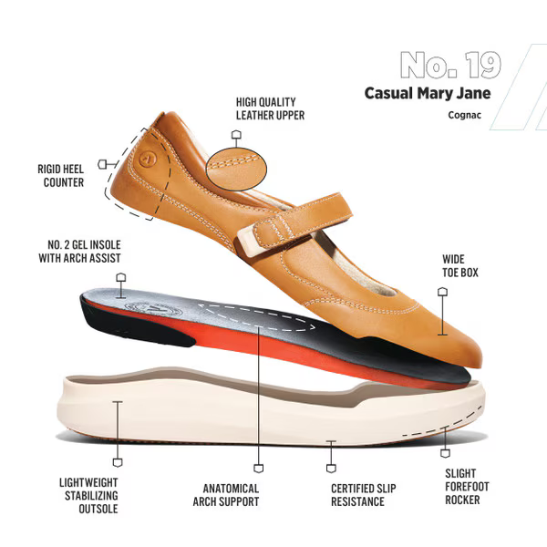 Anodyne No. 19 Women's Casual Mary Jane (Gen 2)