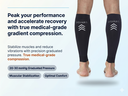 SIGVARIS Compression Running Sleeve 412V Unisex 20-30mmHg