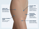 SIGVARIS Womens Sheer Fashion Pantyhose 15-20mmHg