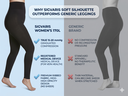 Sigvaris Women's 170L Soft Silhouette Leggings 15-20mmHg