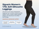 Sigvaris Women's 170L Soft Silhouette Leggings 15-20mmHg