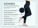 Sigvaris Womens 170M Soft Silhouette Maternity Leggings 15 20mmHg