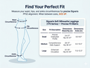 Sigvaris Womens 170M Soft Silhouette Maternity Leggings 15 20mmHg