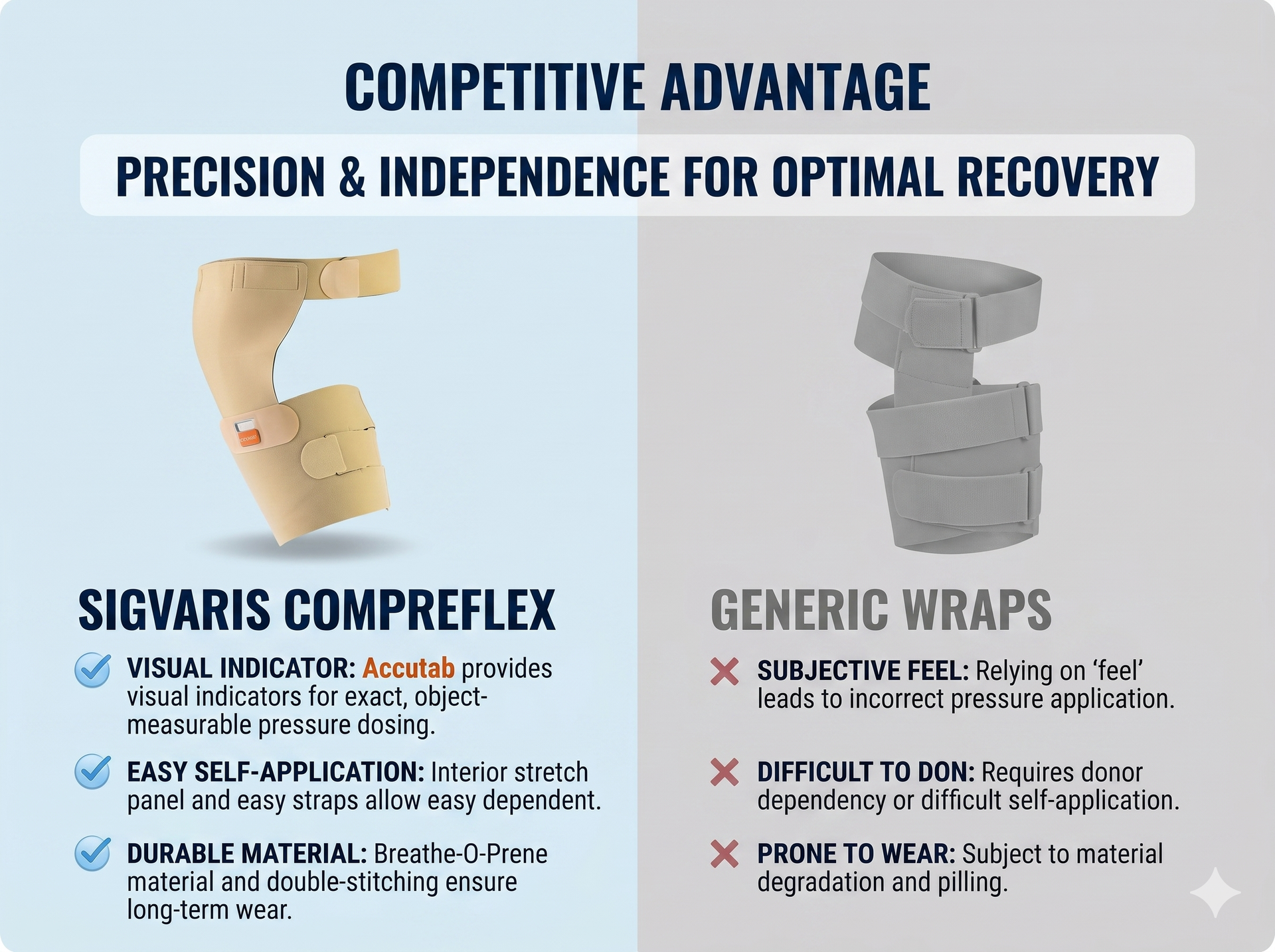 SIGVARIS Compreflex Standard Thigh Reduce Wrap