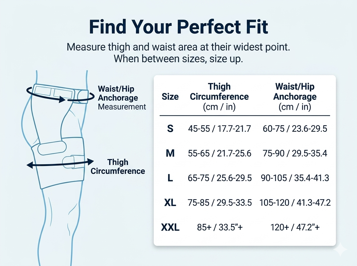SIGVARIS Compreflex Standard Thigh Reduce Wrap