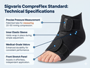 SIGVARIS Compreboot Standard Foot Wrap - Comfort Support for Swelling and Foot Care