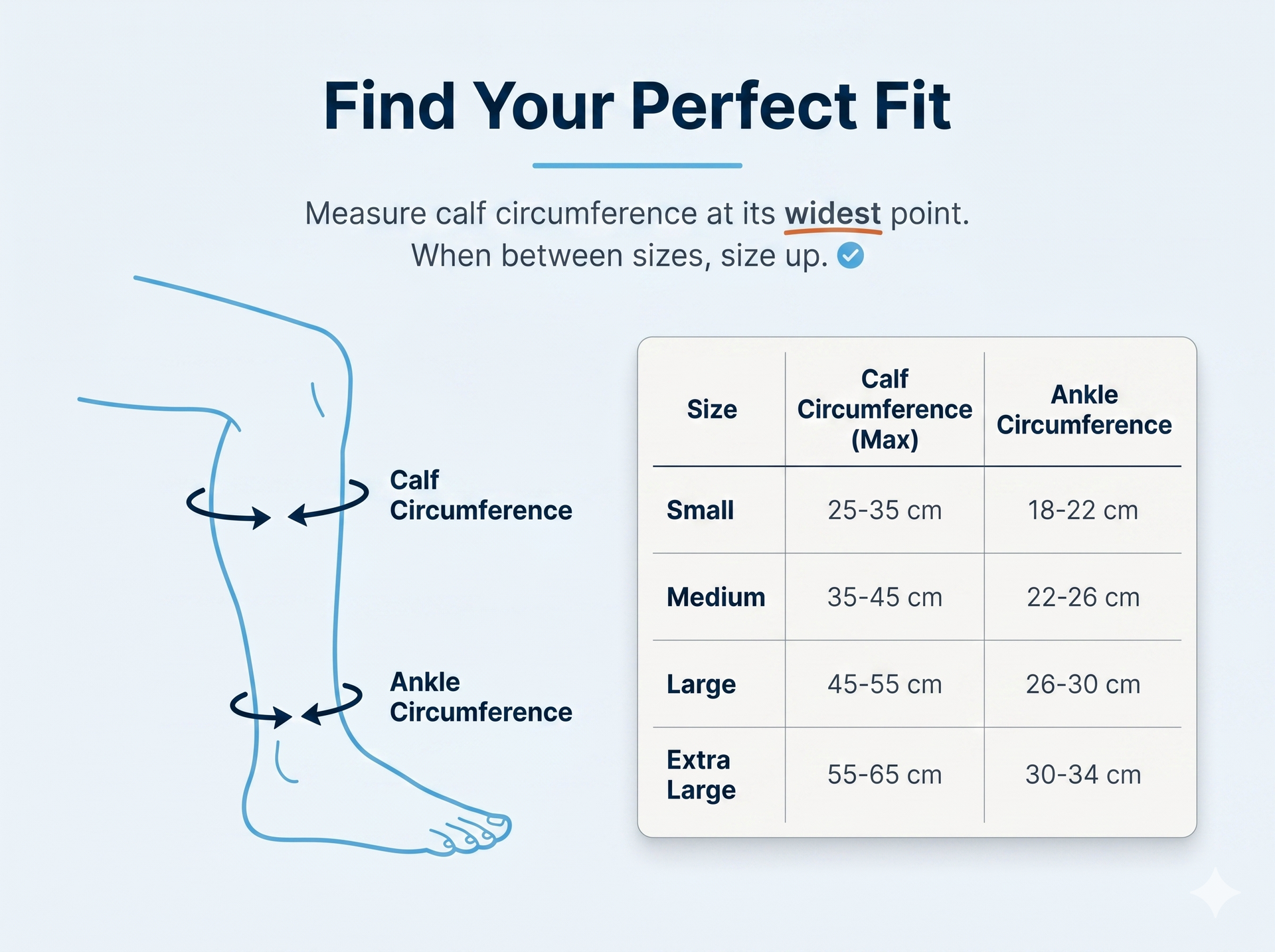 SIGVARIS Compreflex Standard Calf & Foot Compression 20-50 mmhg