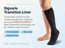 SIGVARIS Transition Liner Foot and Ankle Compression 10-15mmHg