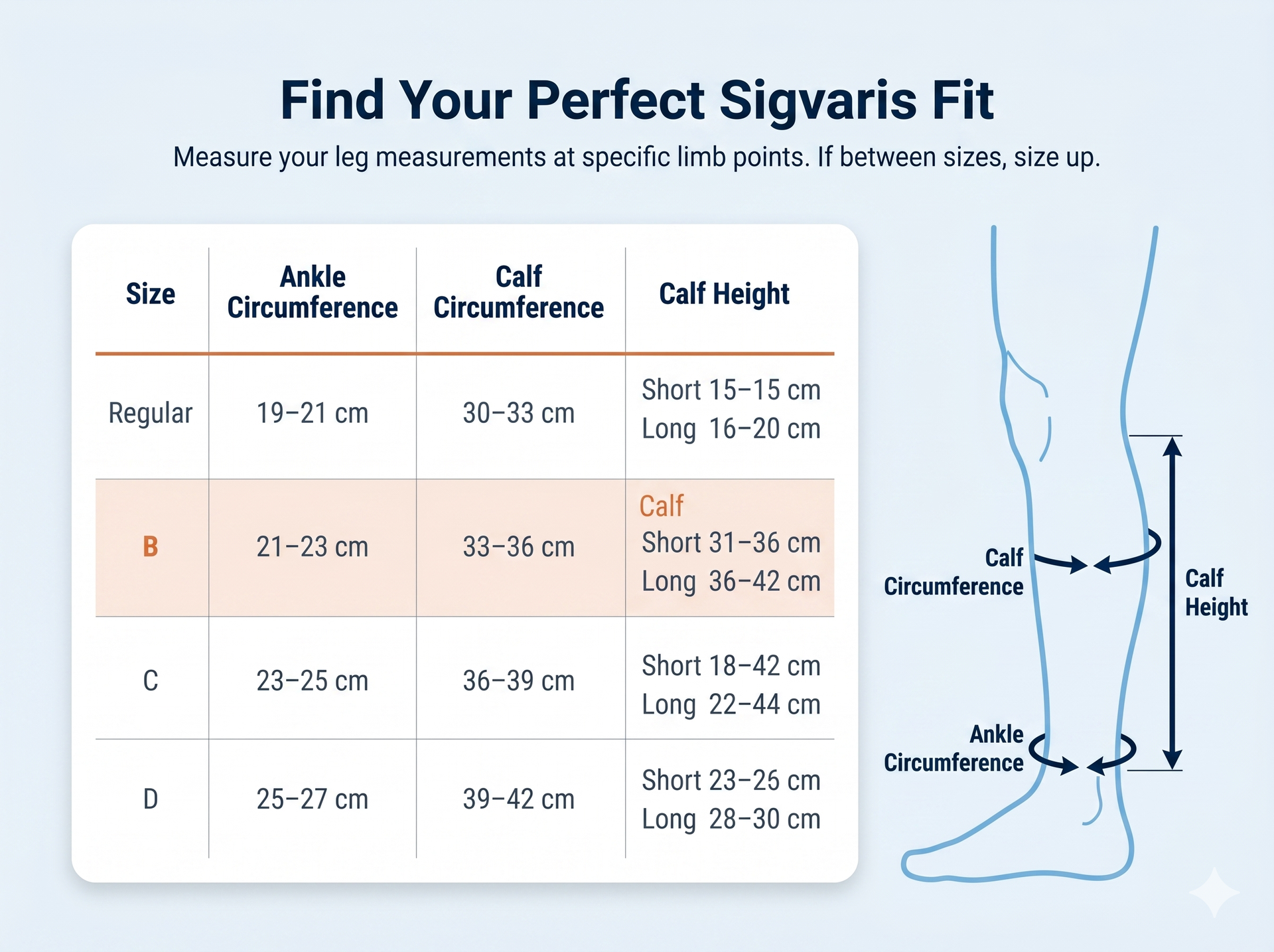 SIGVARIS Womens All Season Merino Wool 152 Calf 15-20mmHg