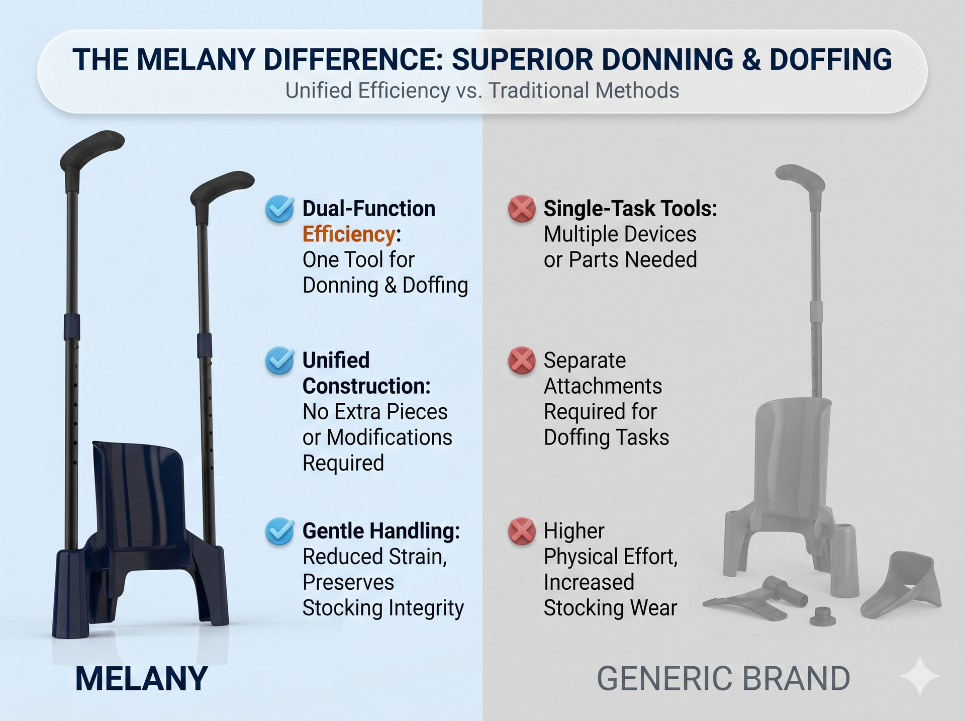 SIGVARIS Melany Donning & Doffing Aid – Hassle-Free Application of Compression Stockings